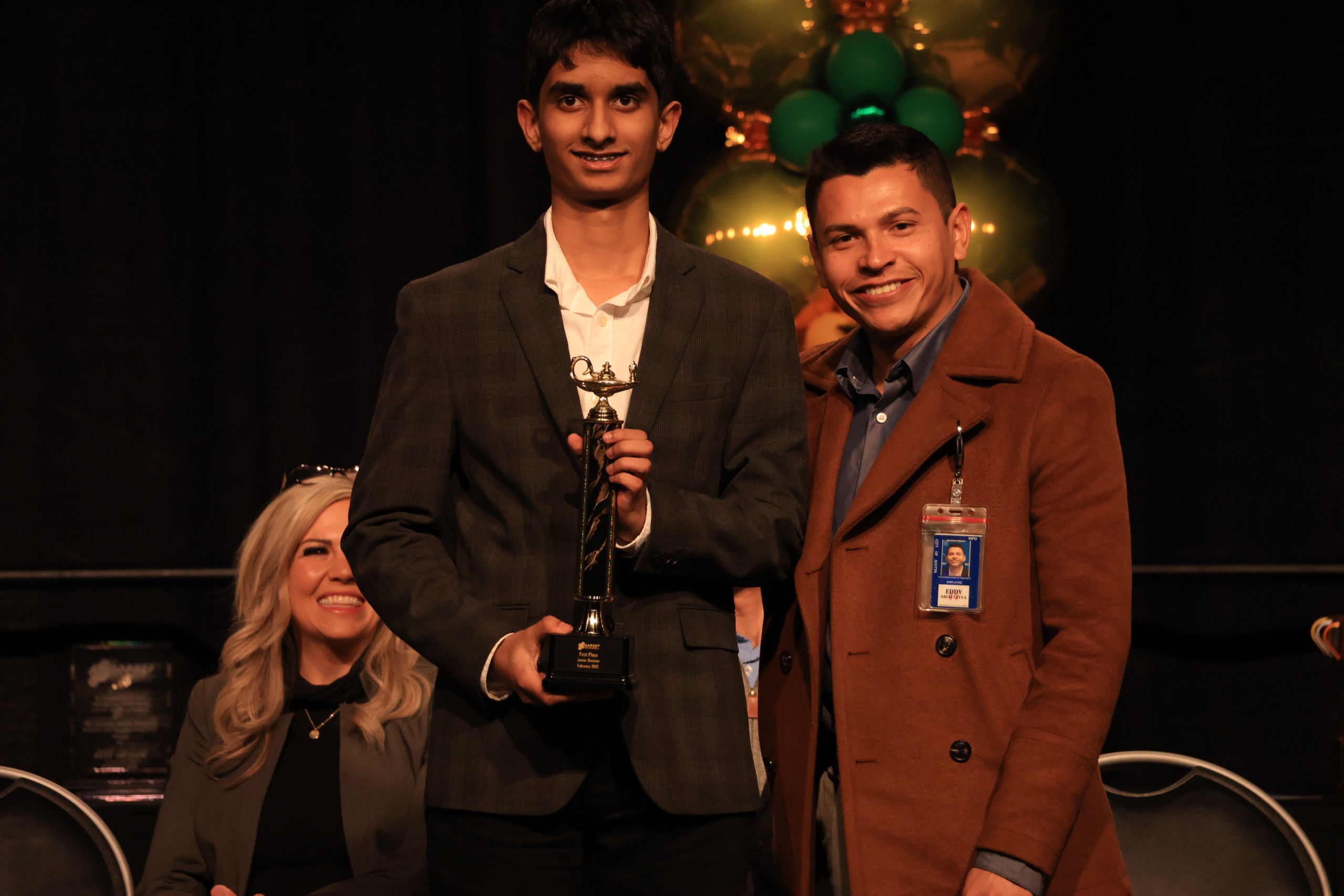 Pranav Maheshwaran - GARSEF Award Ceremony